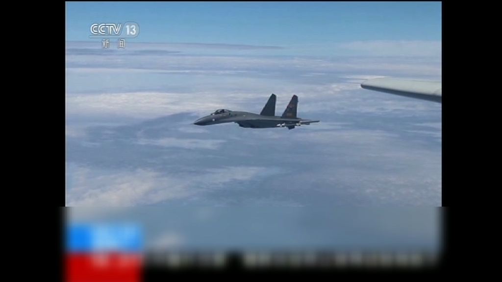 大陸出動多種戰機繞台飛行