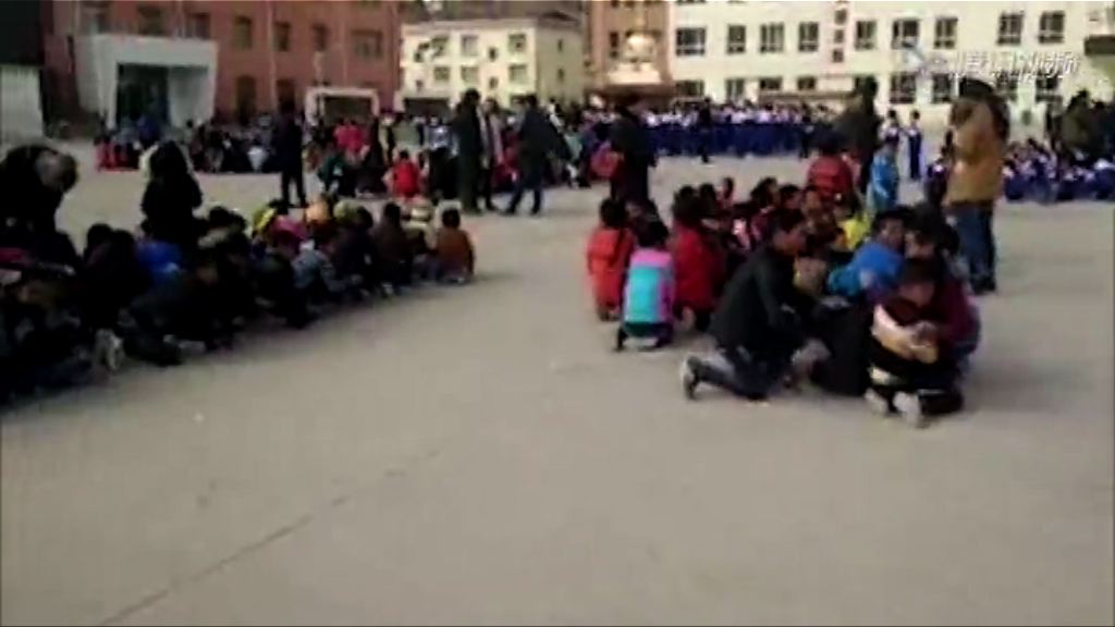 青海玉樹6.2級地震　大批民眾疏散