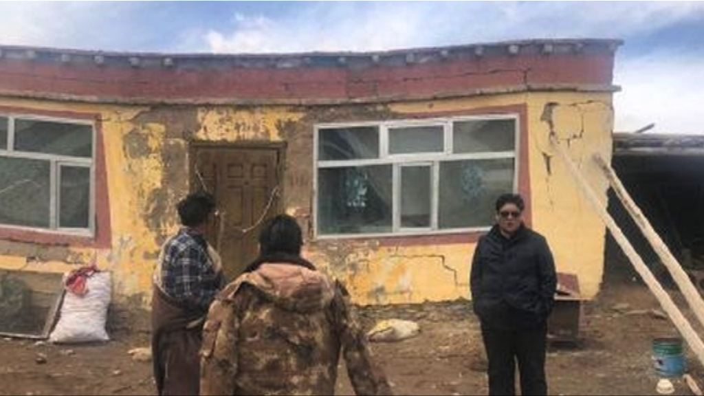 青海玉樹發生5.3級地震