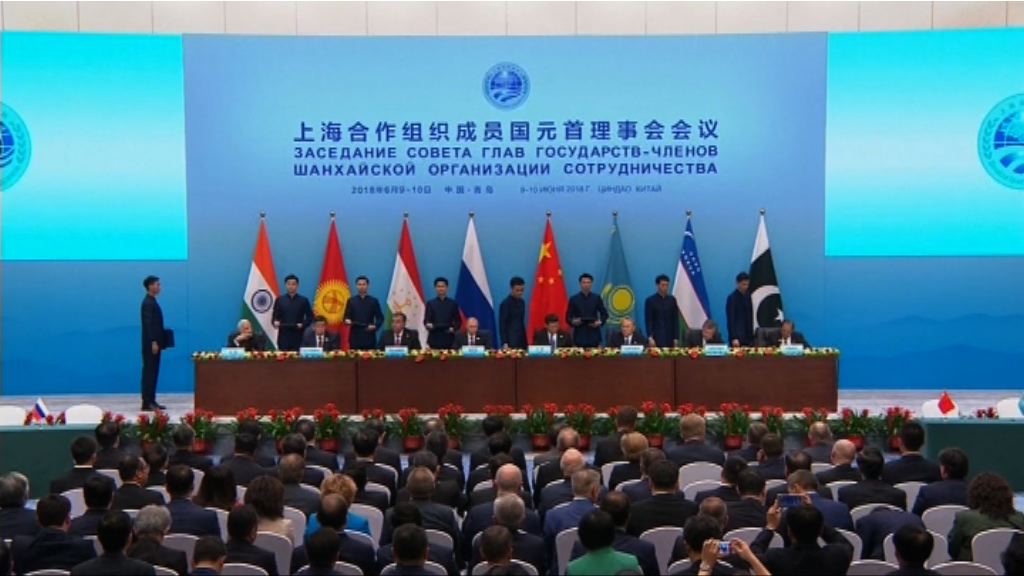上海合作組織同意共同維護地區安全穩定