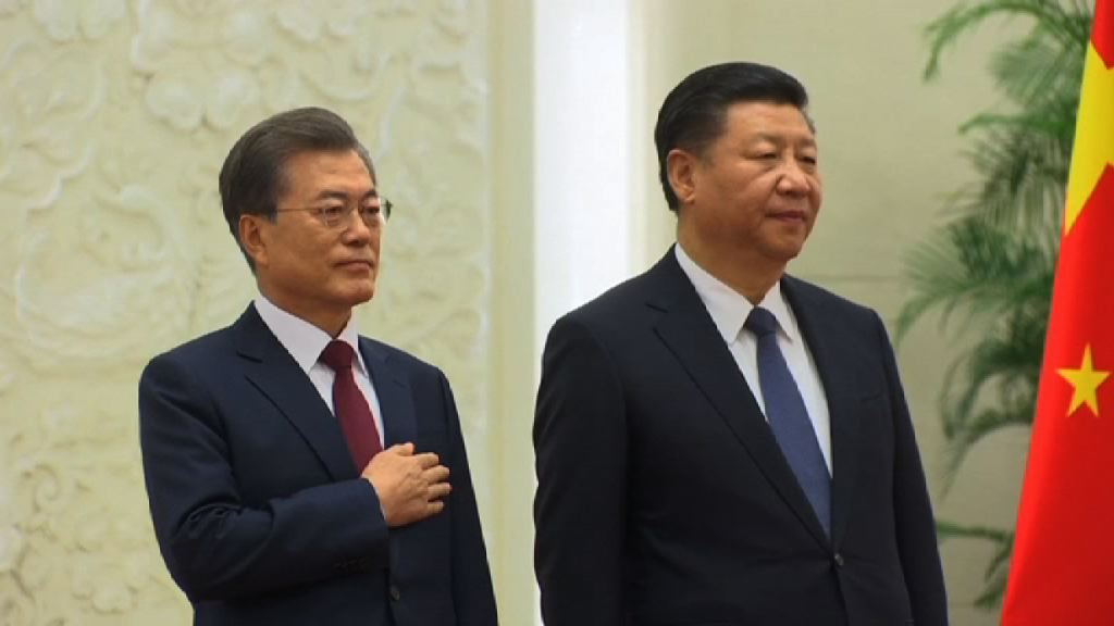 中韓雙方冀和平解決北韓核問題