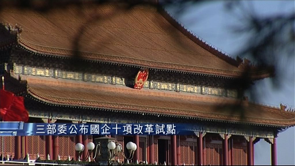 【九大任務】內地公布國企十改革試點