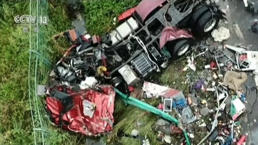 京港澳高速湖南段車禍18死