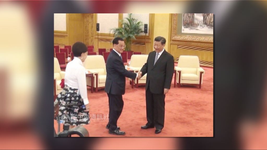 習近平會見連戰提及和平統一