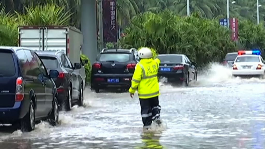 熱帶風暴電母登陸湛江雷州