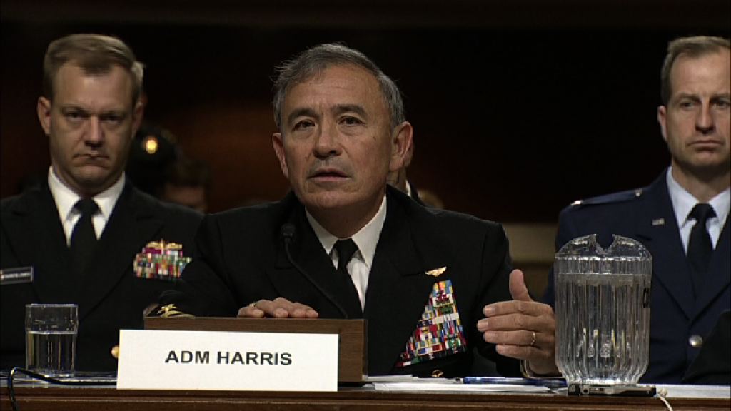 日媒稱中方要求撤換美軍太平洋司令被拒絕