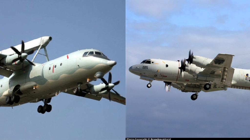 中國戰機截美偵察機　美軍轟中方機師不專業