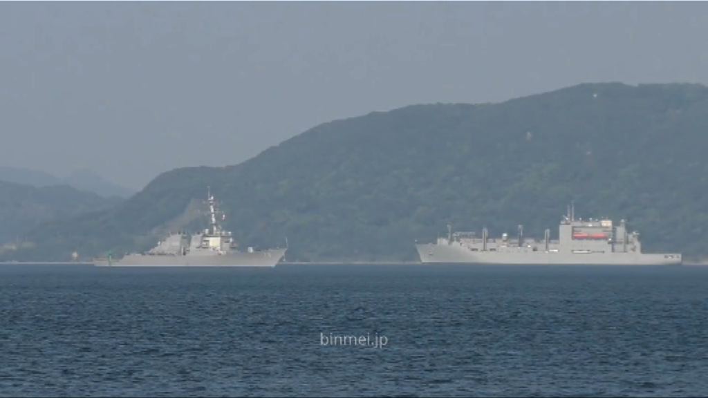 美軍艦駛入南海遭中國軍艦驅離
