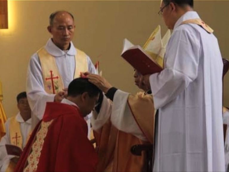 河南安陽教區公開舉行祝聖禮