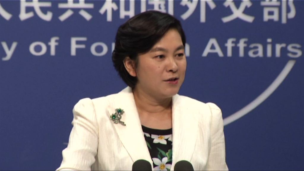 外交部：對美國解除武器禁售表示歡迎