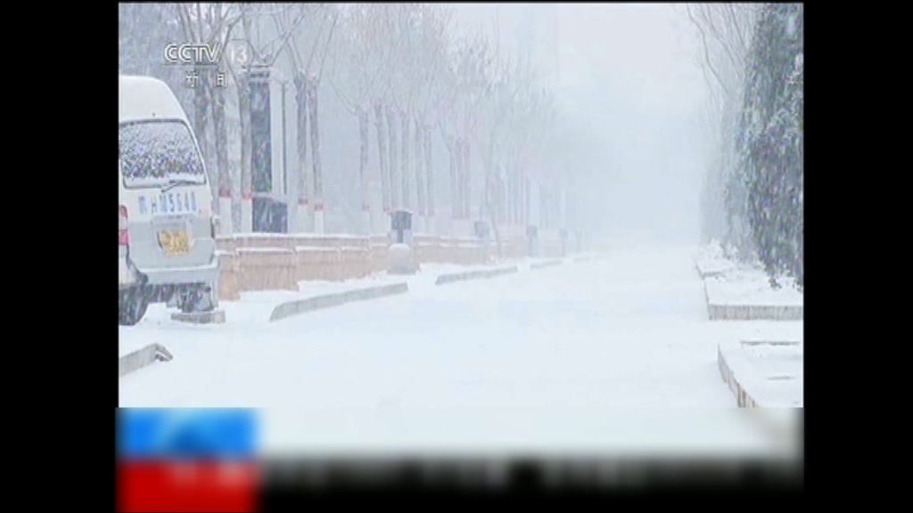 內地中東部地區出現降雪天氣