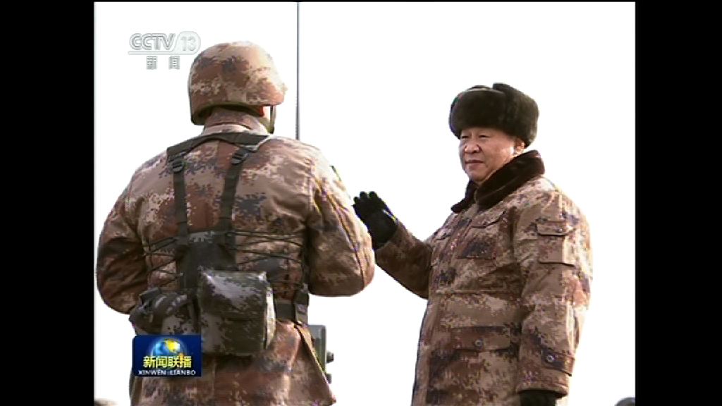 習近平視察中部戰區陸軍
