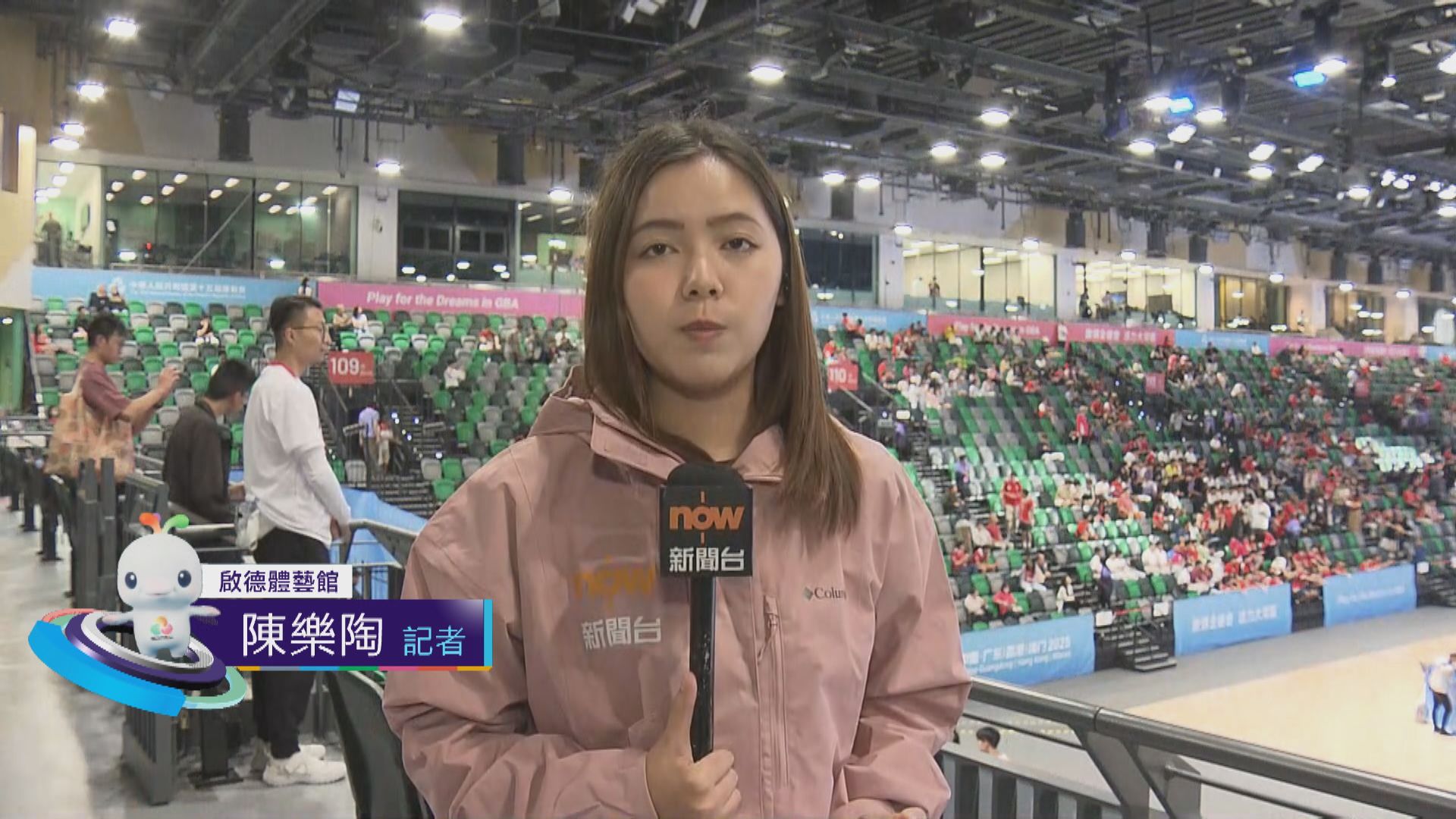 啟德直擊｜全運會男子手球主場對北京爭銅牌　球迷穿紅色戰衣為港隊打氣