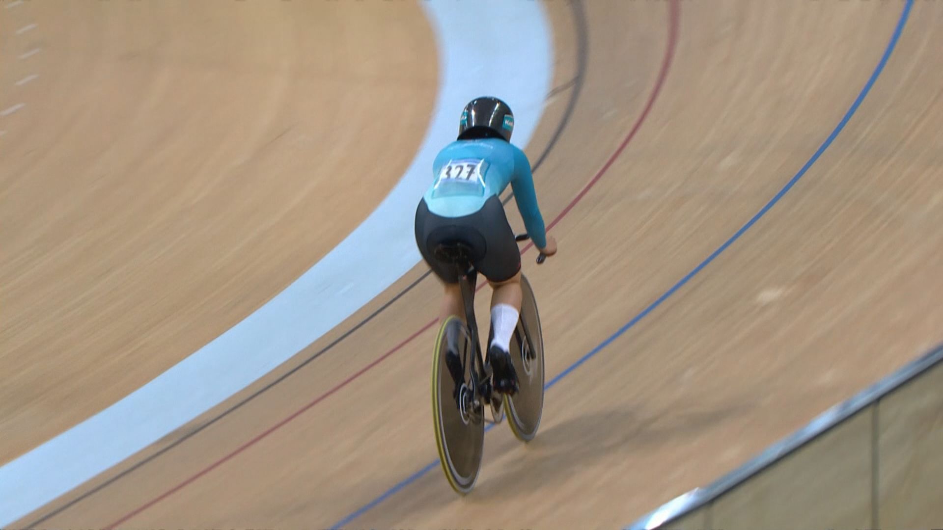 全運會場地單車男子爭先賽　翁浚皓、杜棹熙和吳保利資格賽出局