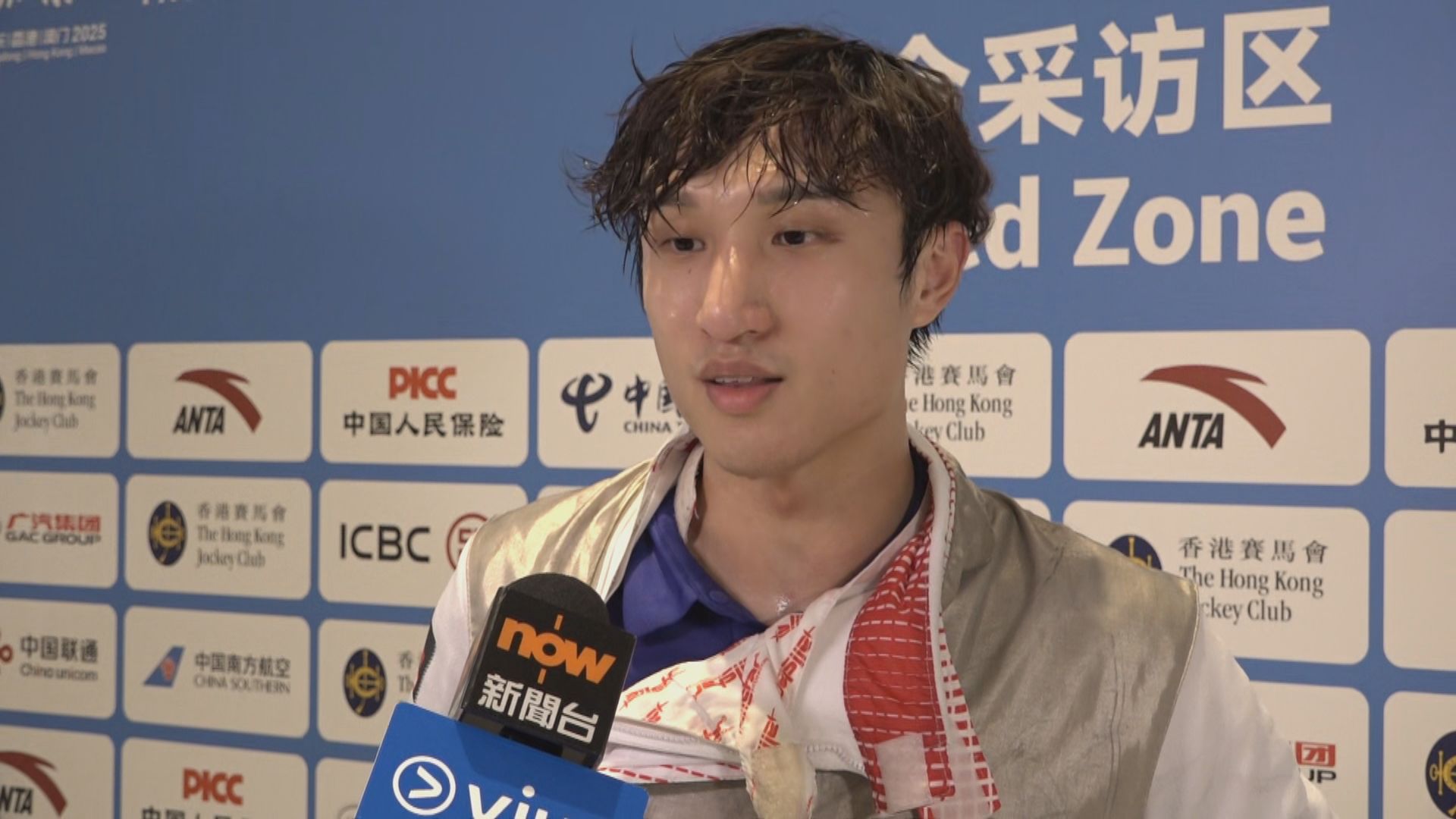 全運會｜男子花劍個人賽　張家朗入四強　蔡俊彥八強止步