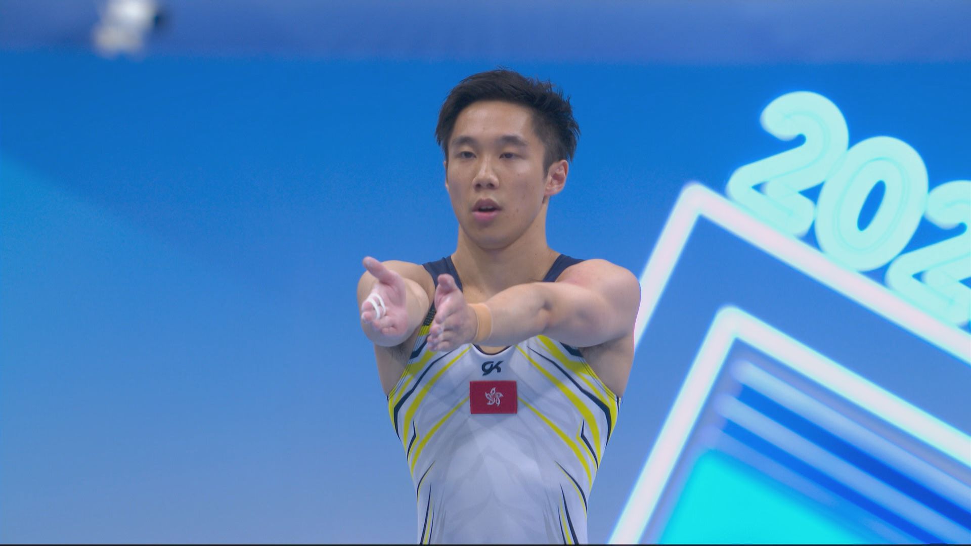 全運會男子跳馬決賽　港將吳家祺次跳落地失誤第六名完成