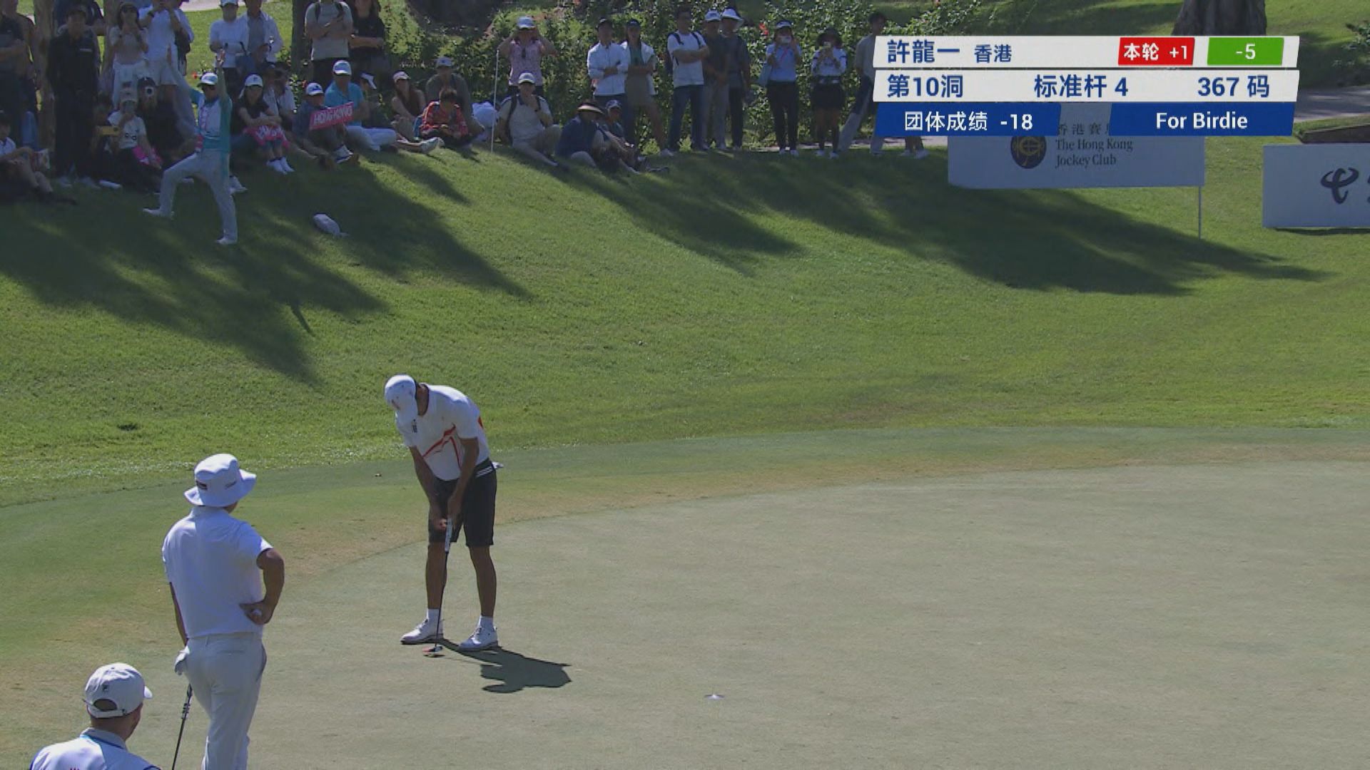 全運會高爾夫球　許龍一並列第6位　港隊男團續居並列第二
