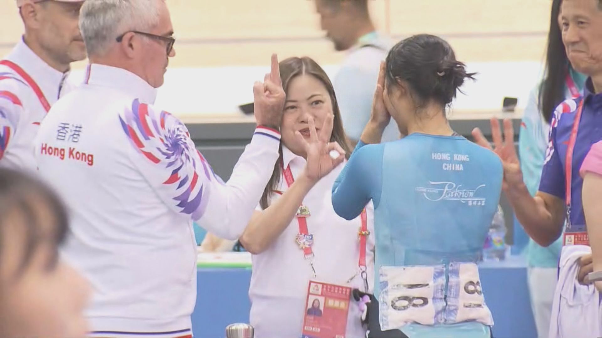 全運會｜羅淑佩祝賀李思穎再奪金