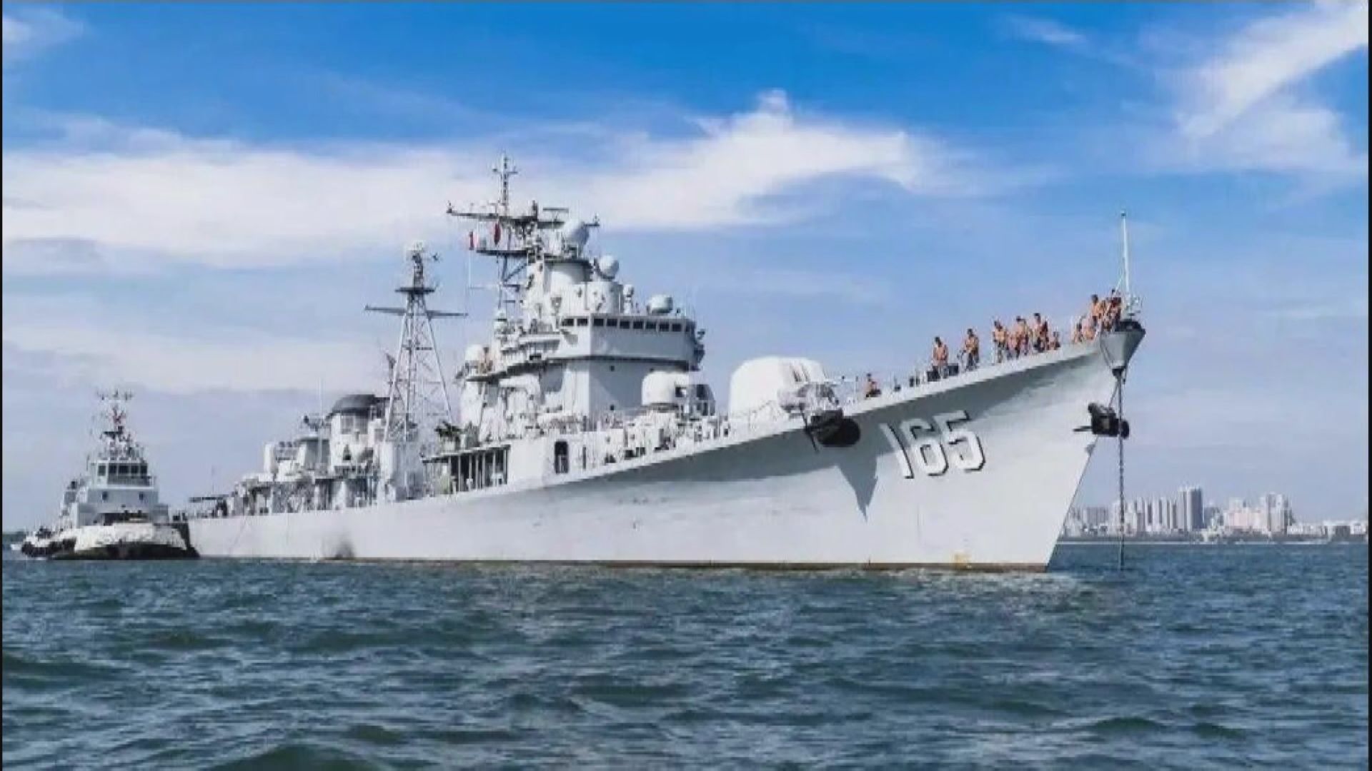 解放軍派兩艦參加印尼演習