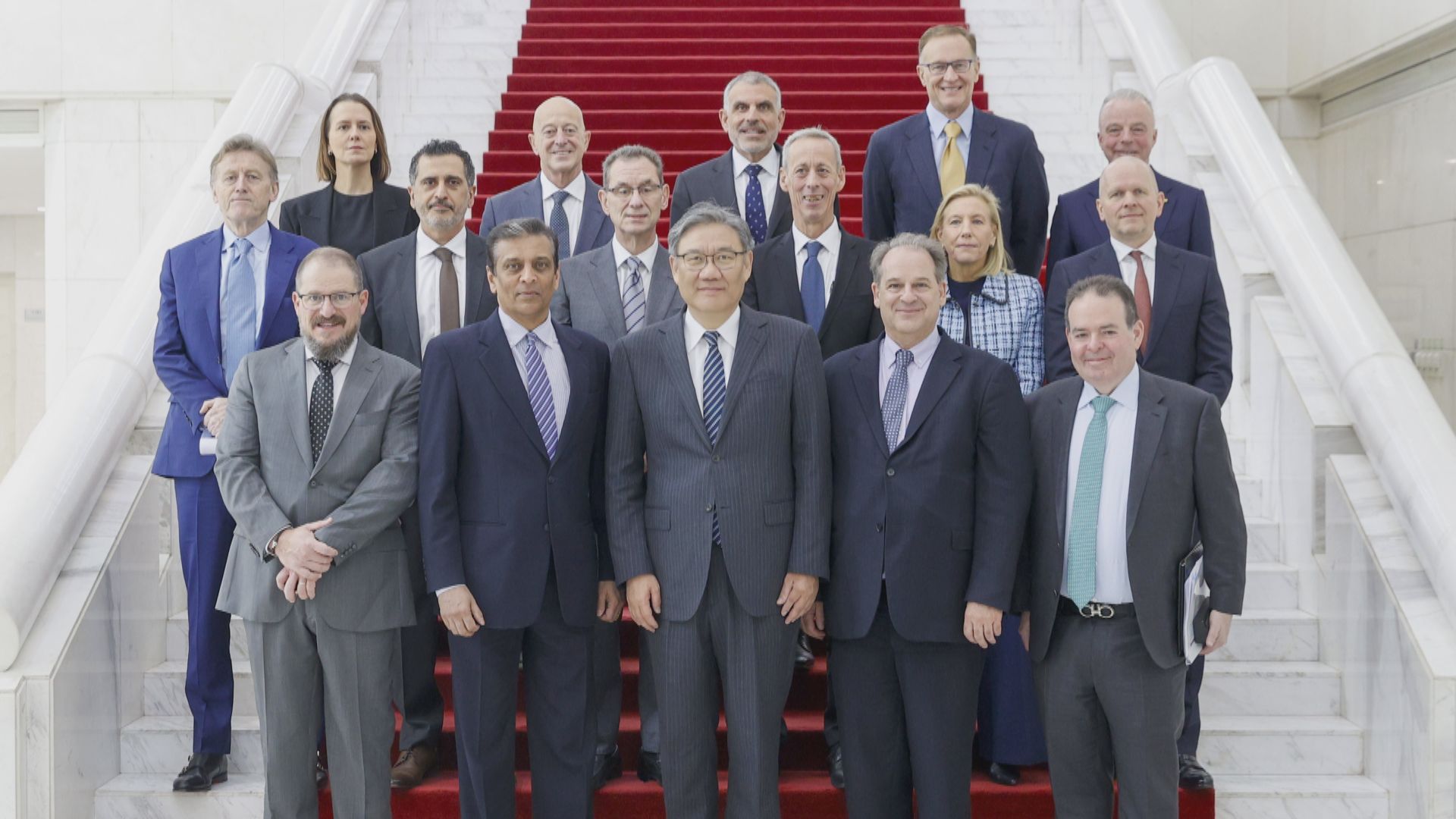 王文濤會見美國商界代表團