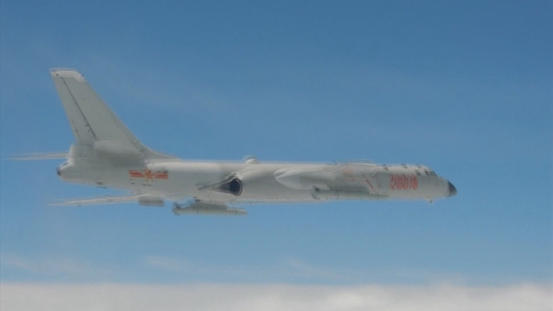 中俄派戰機實施聯合空中戰略巡航