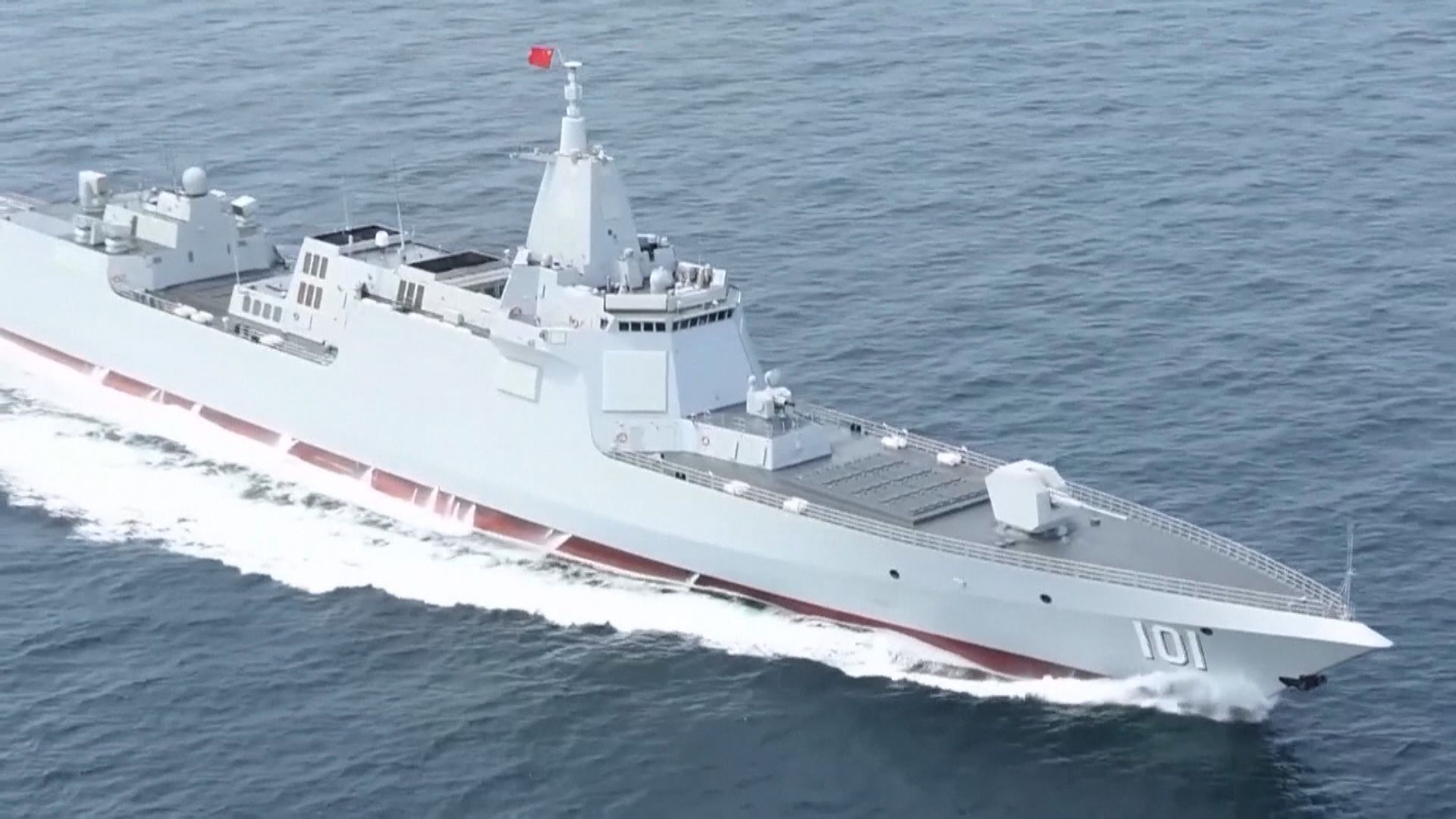 中俄海軍在太平洋展開聯合巡邏