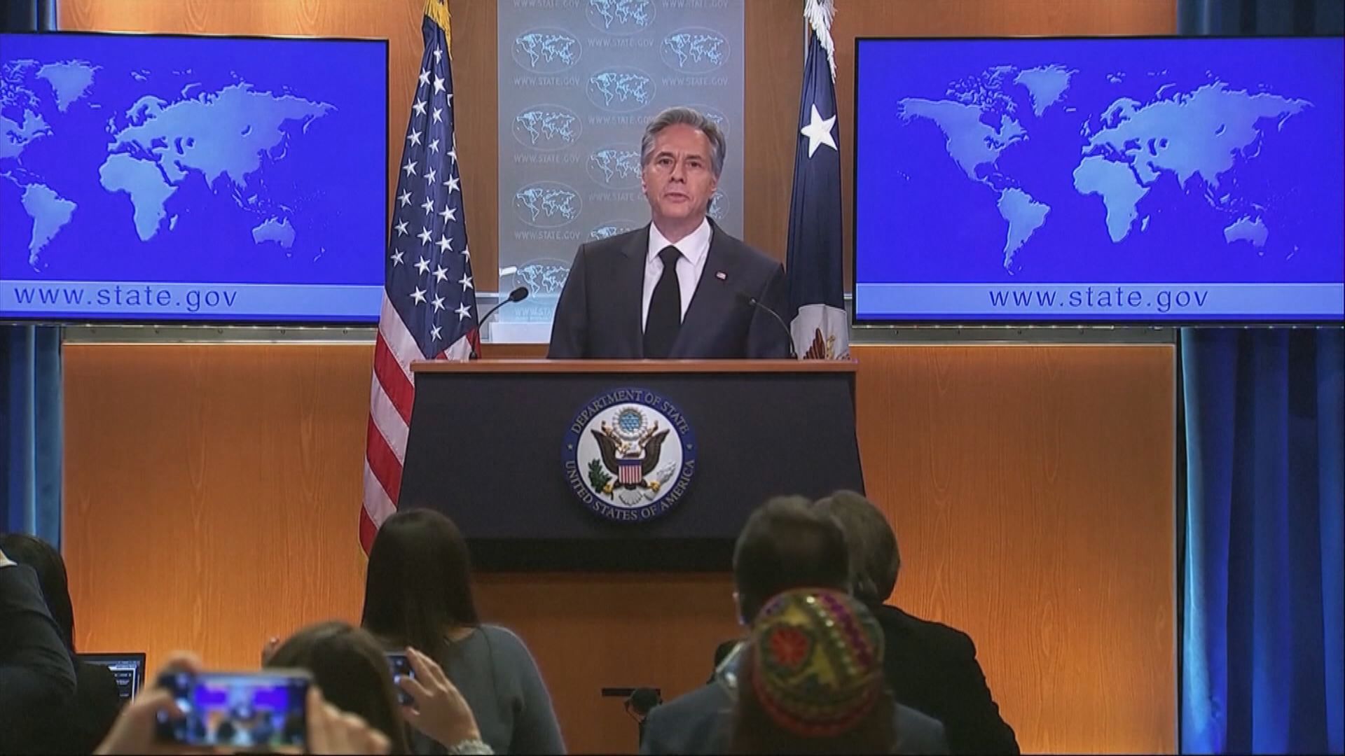 布林肯：俄羅斯在中國支持下自行停火只是拖延戰術