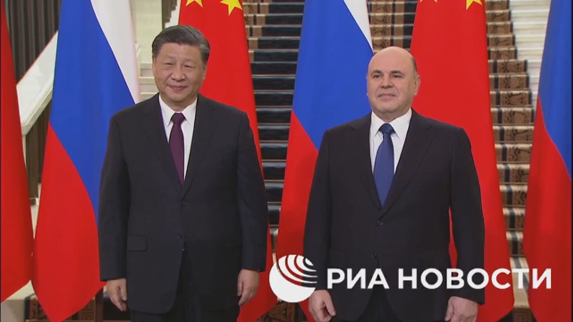 習近平與俄總理米舒斯京會面並邀請對方訪華