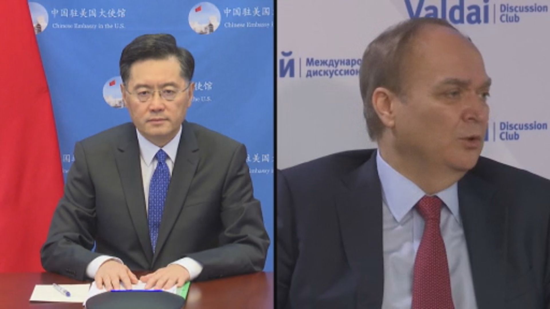 中俄駐美大使撰文　批評美國「民主峰會」煽動意識形態對立和矛盾