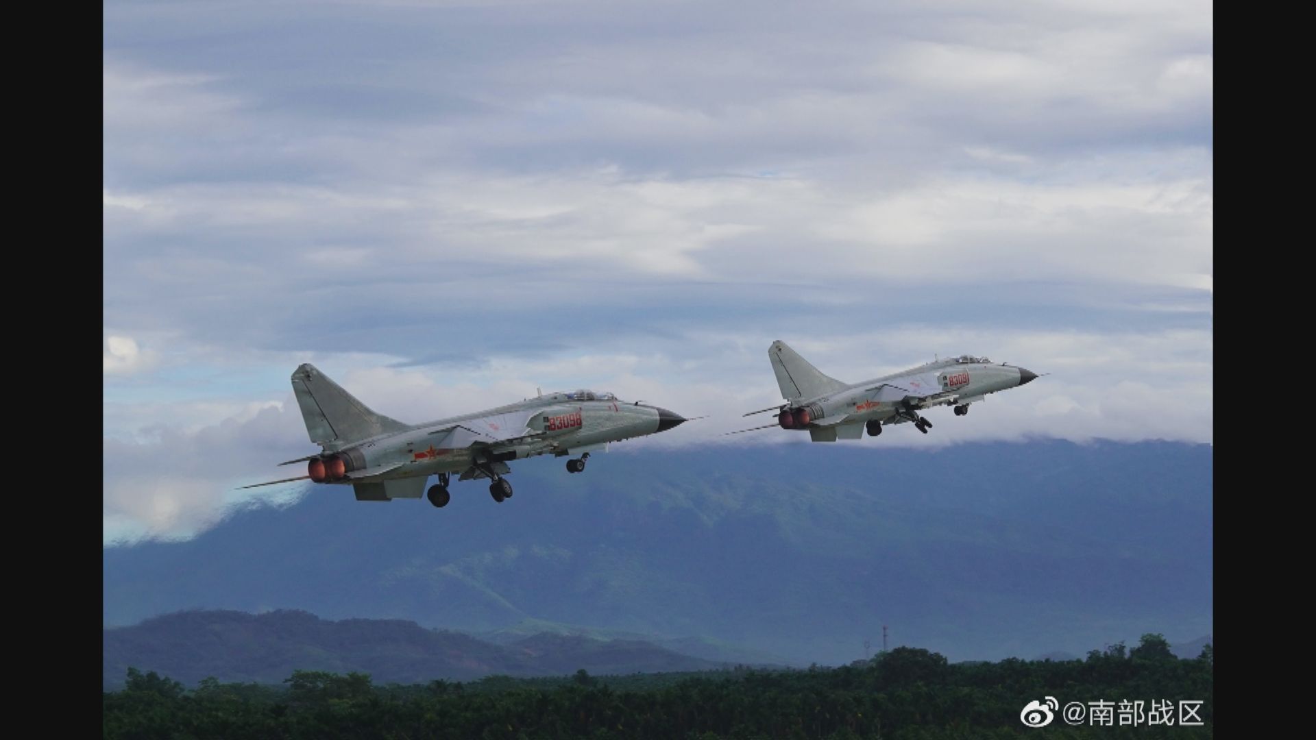 解放軍南部戰區南海舉行實戰化訓練