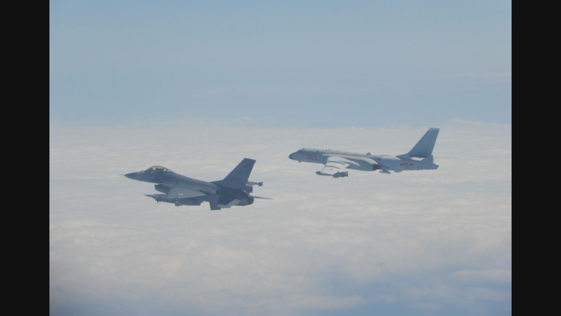 解放軍多架戰機據報連續兩日繞台飛行