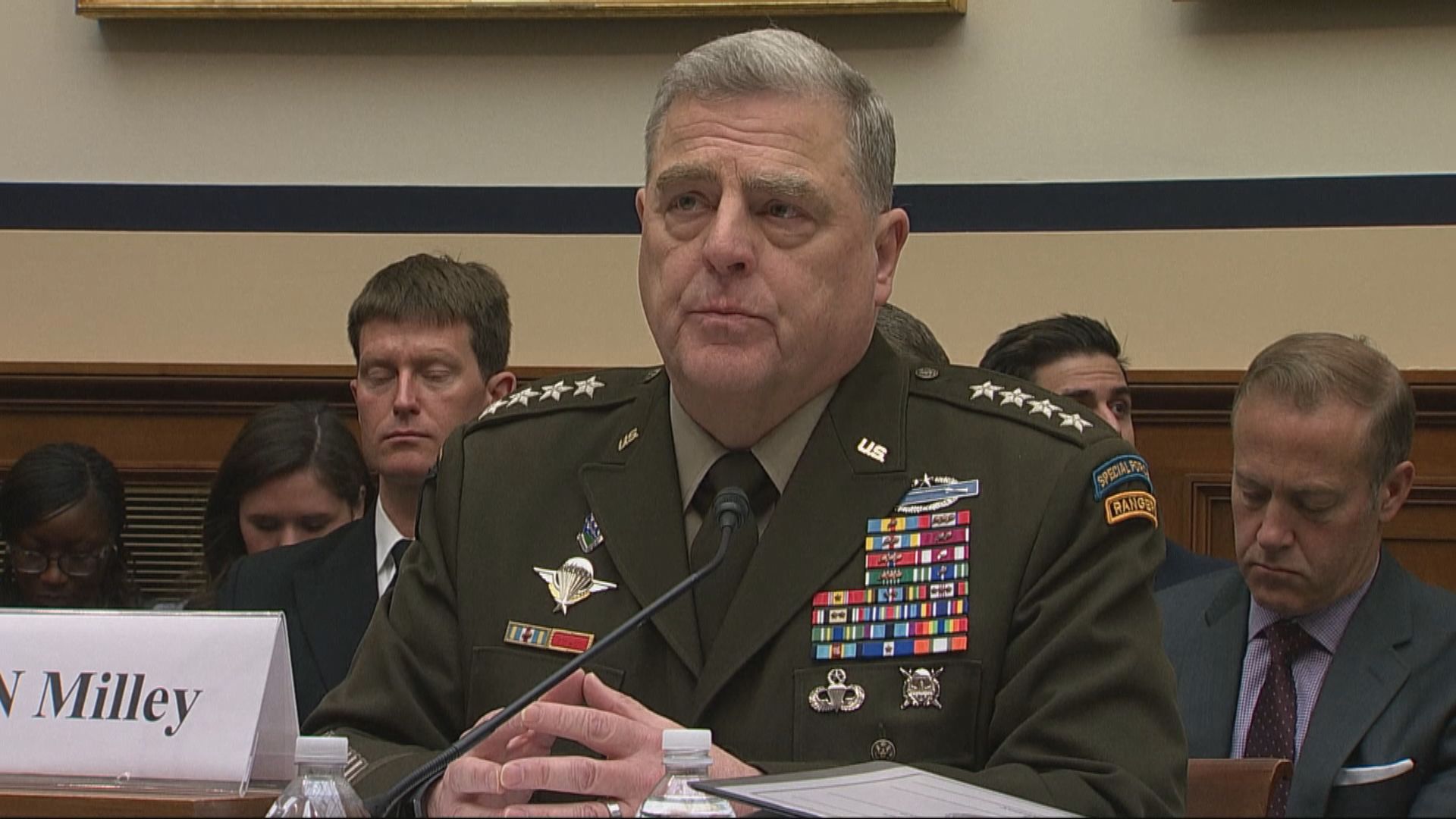 米利指大陸攻台非迫在眉睫　華府密切注視情況