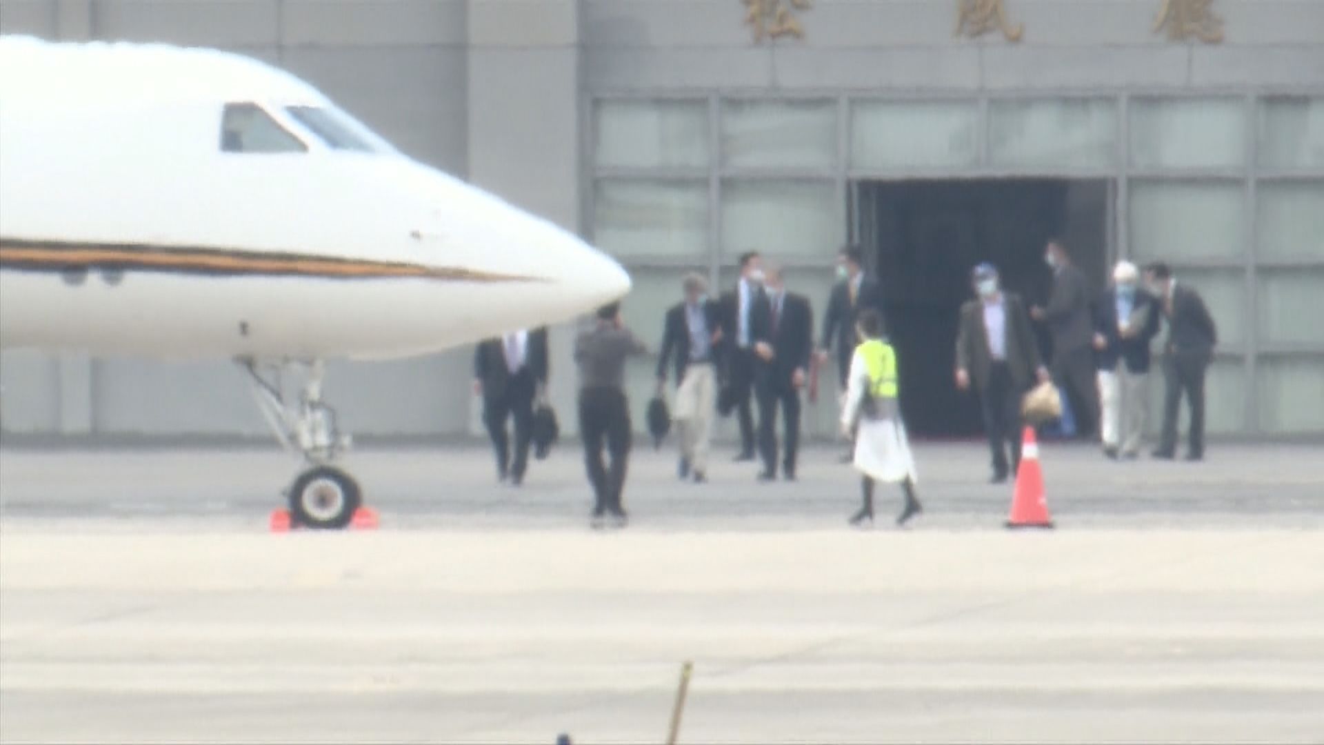 美國非官方代表團結束訪台行程