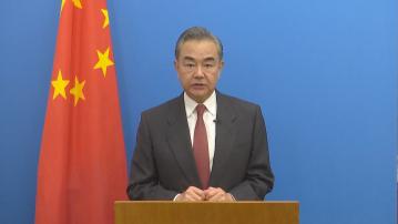 王毅批評有國家私下加緊向「台獨」分子運送武器