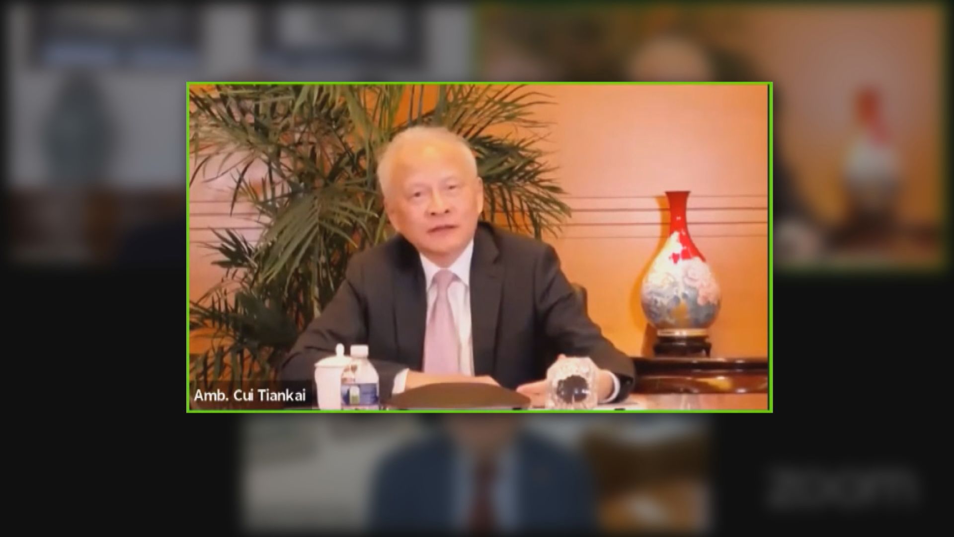 崔天凱：中美攜手合作讓兩國再次偉大