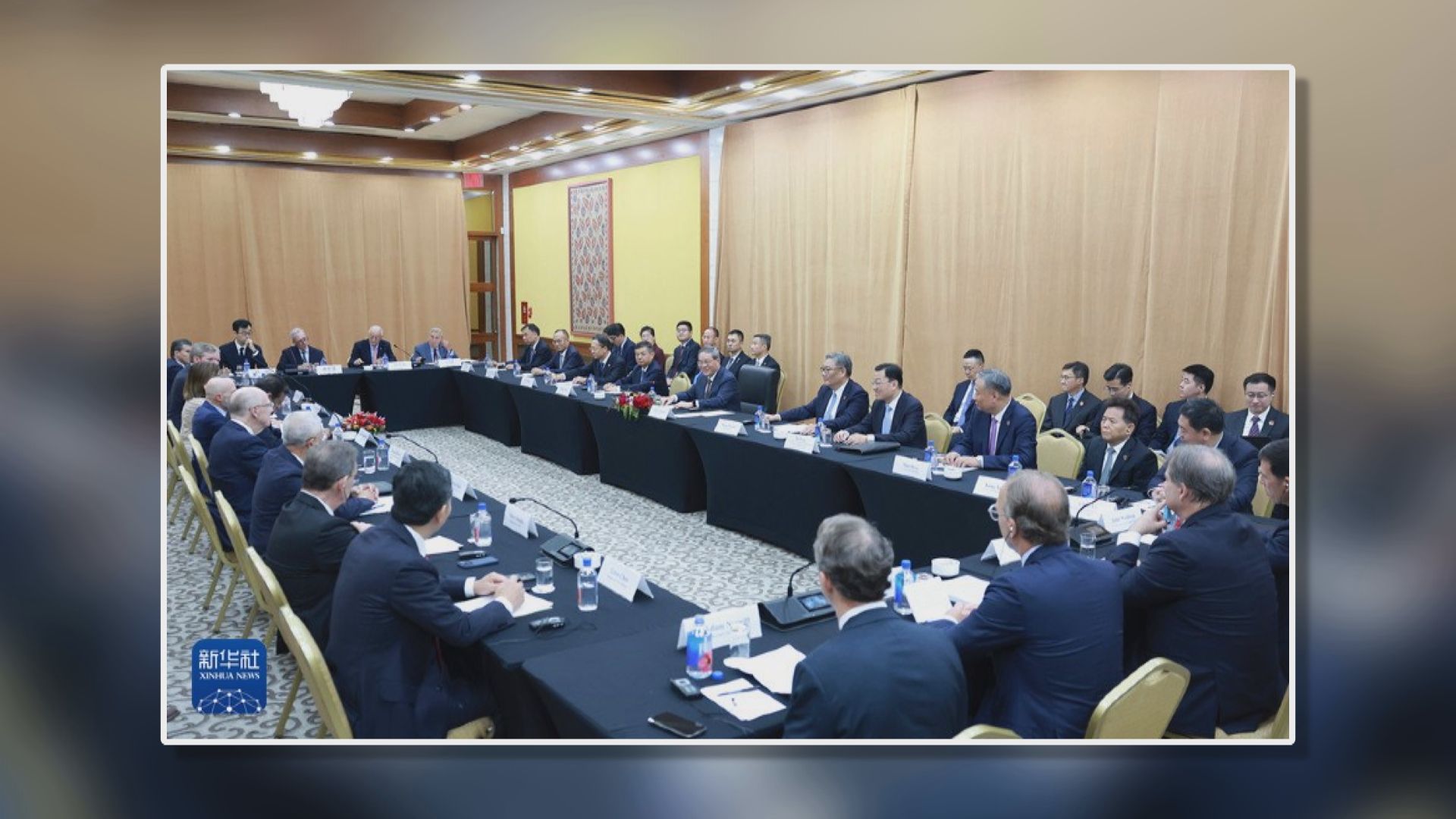 李強晤美國友好團體　指中美可以亦應當成為伙伴及朋友