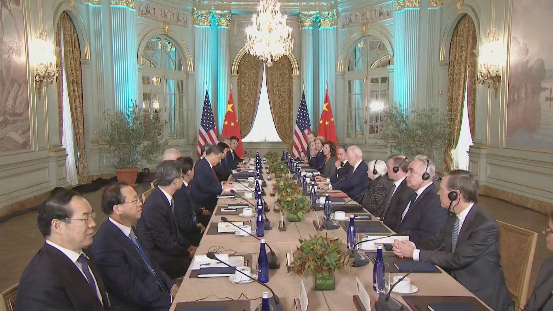 習近平拜登舉行中美元首會晤