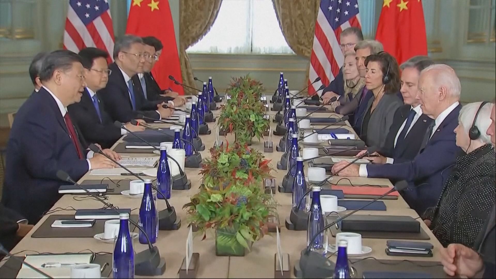 習近平指中美堅持相互尊重和平共處可超越分歧 拜登指中美要確保競爭不會演變成衝突