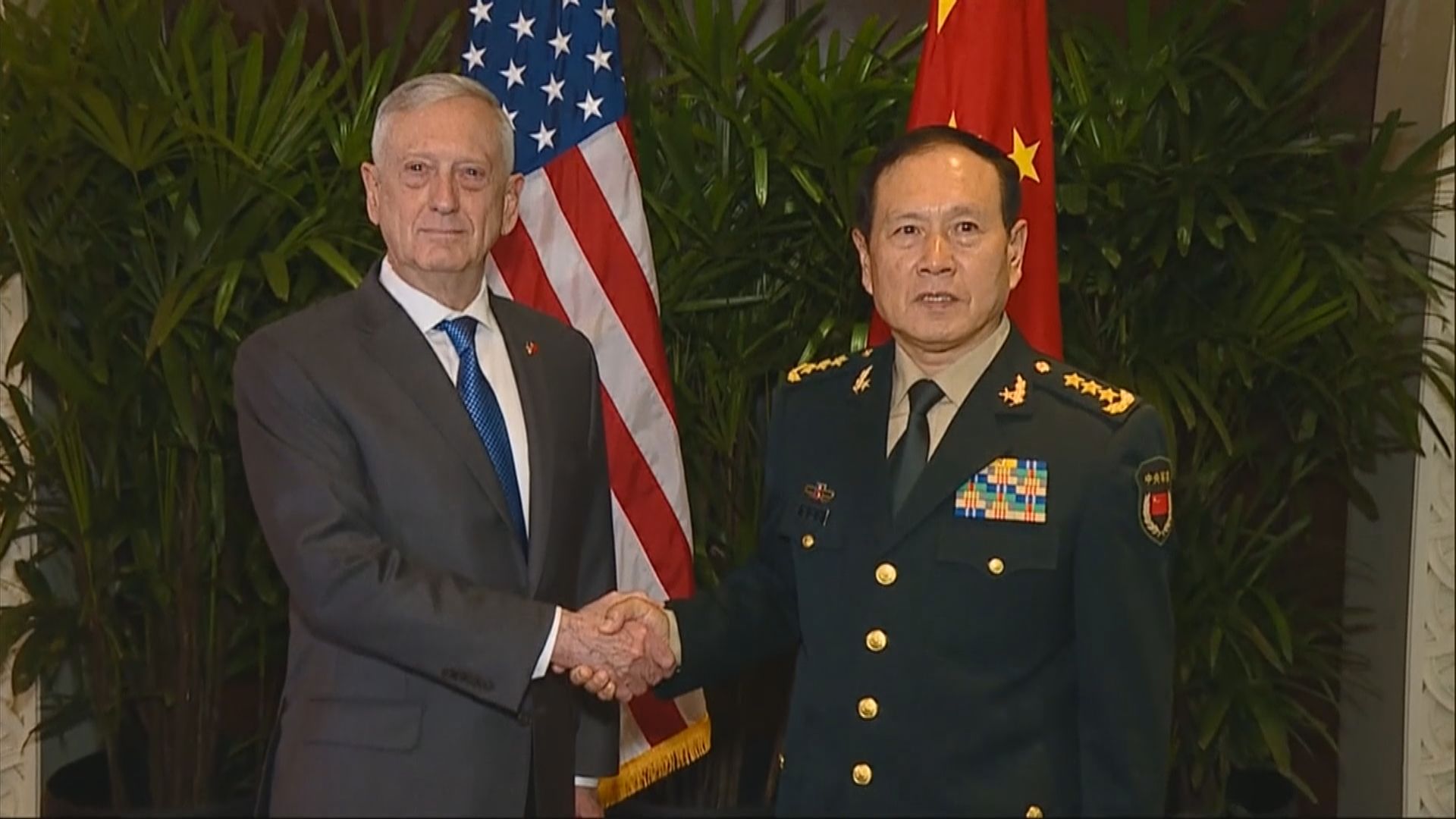 中美防長將會在華盛頓會面