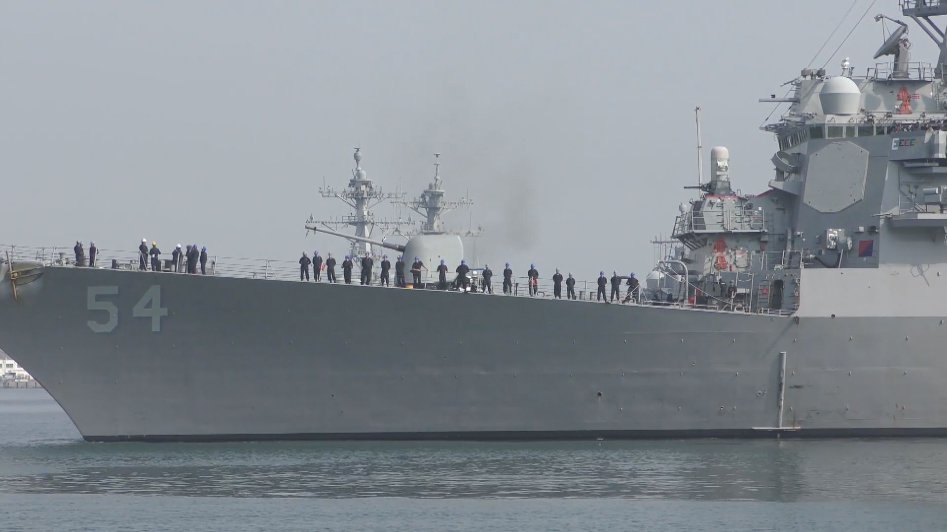 再有美軍艦通過台海　京促美免損害中美關係