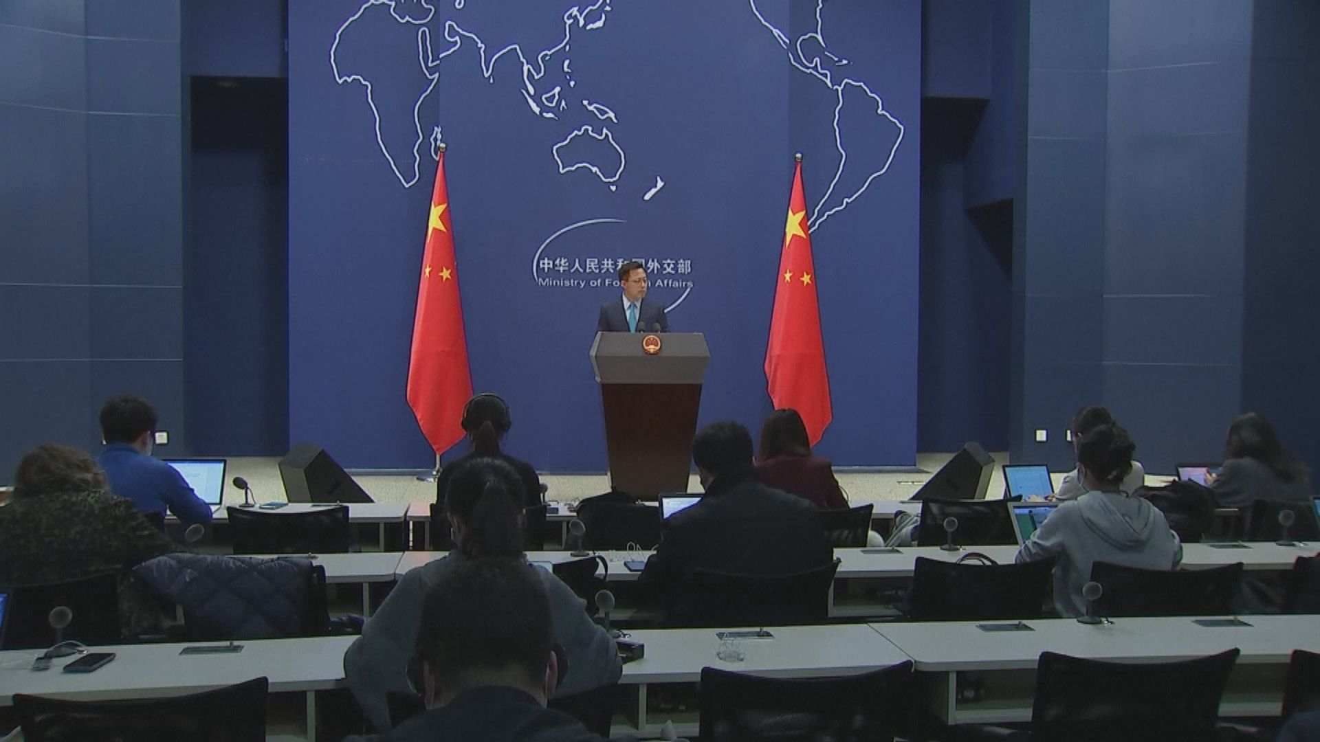 中國否認要求美國外交人員進行肛拭子檢測