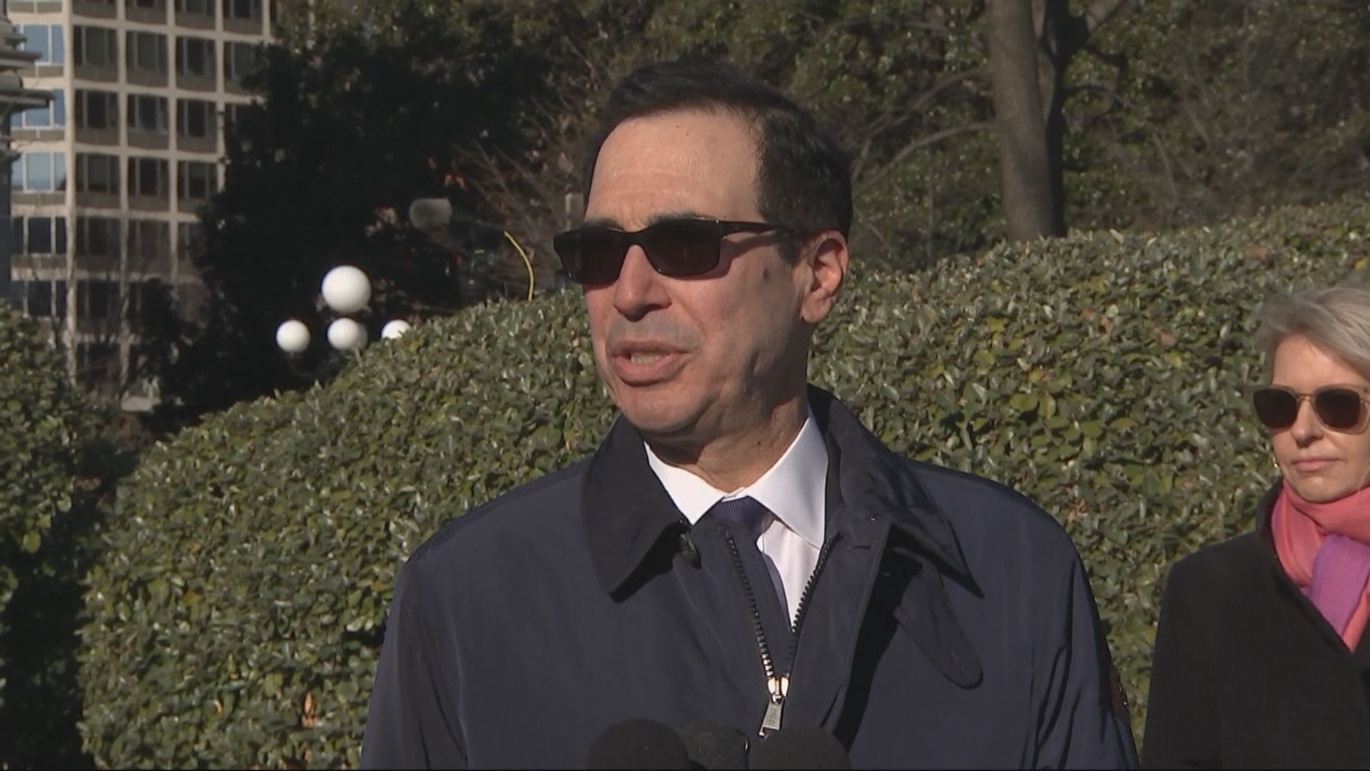 姆努欽：非常有信心首階段貿協於下月初簽署