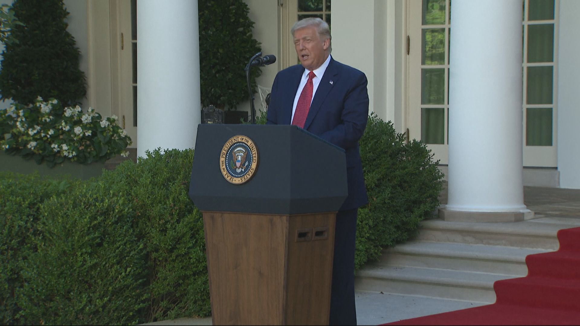 特朗普重申無興趣與中國進行第二階段貿易談判