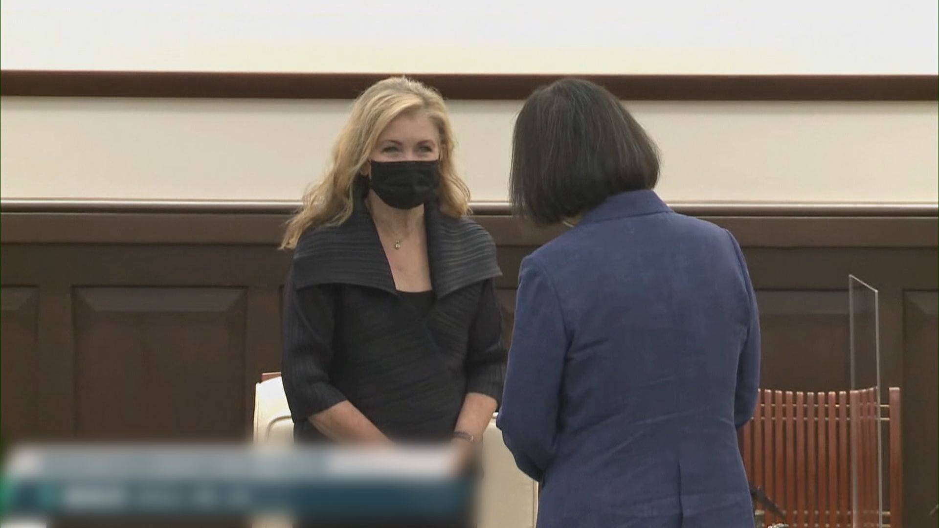 外交部指布萊克本訪台嚴重違反一中原則