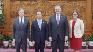 馬朝旭會見美國助理國務卿康達