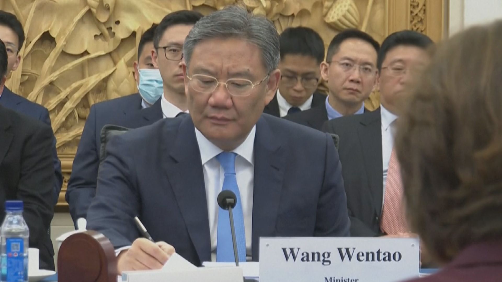 中美商務部長在北京會談