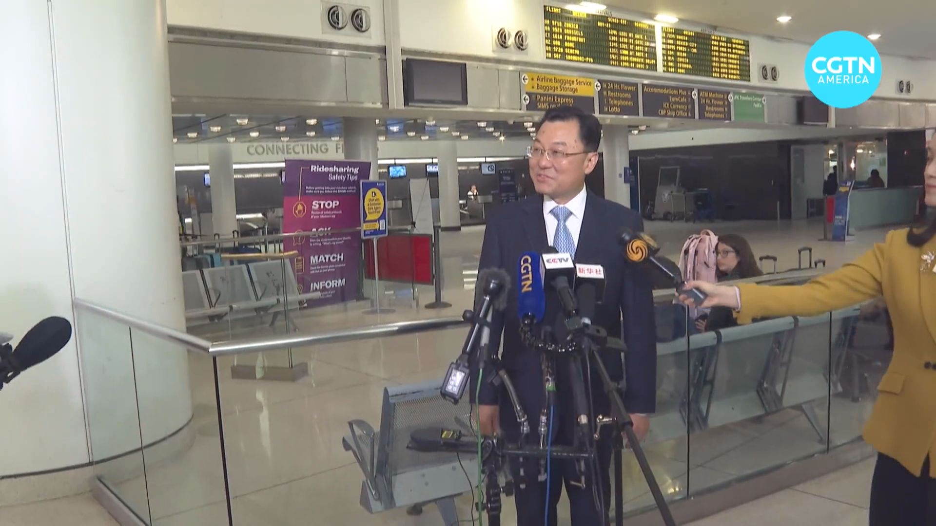 新任駐美大使謝鋒履新 強調健康穩定的中美關係符合兩國利益