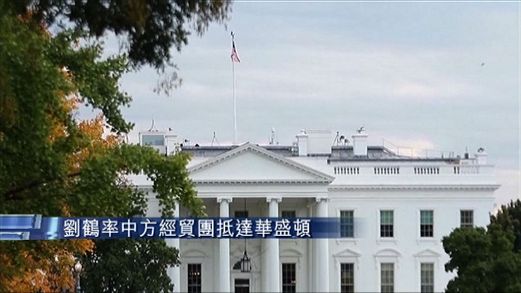 劉鶴率中方經貿團抵達華盛頓