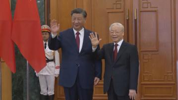 習近平與越共總書記阮富仲互致新春賀信