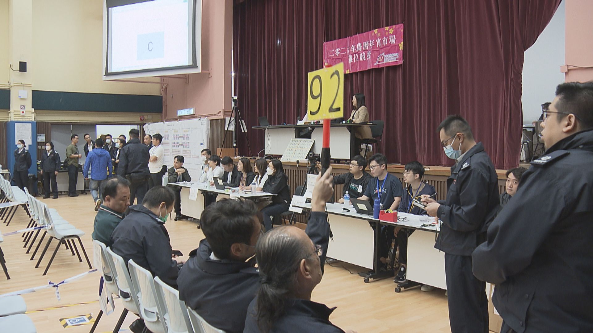 明年年宵市場攤位下月7日起分批公開競投